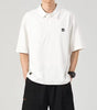 Summer minimalist lapel top polo shirt Markonline