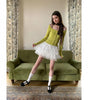 Lace cake short skirt for women eprolo