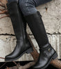 Black Side Zipper Knee High Chunky Low Heel Boots Dear-Lover Dropshipping