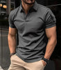 Polo shirt with collar buttons arm pockets sports polo shirt Markonline
