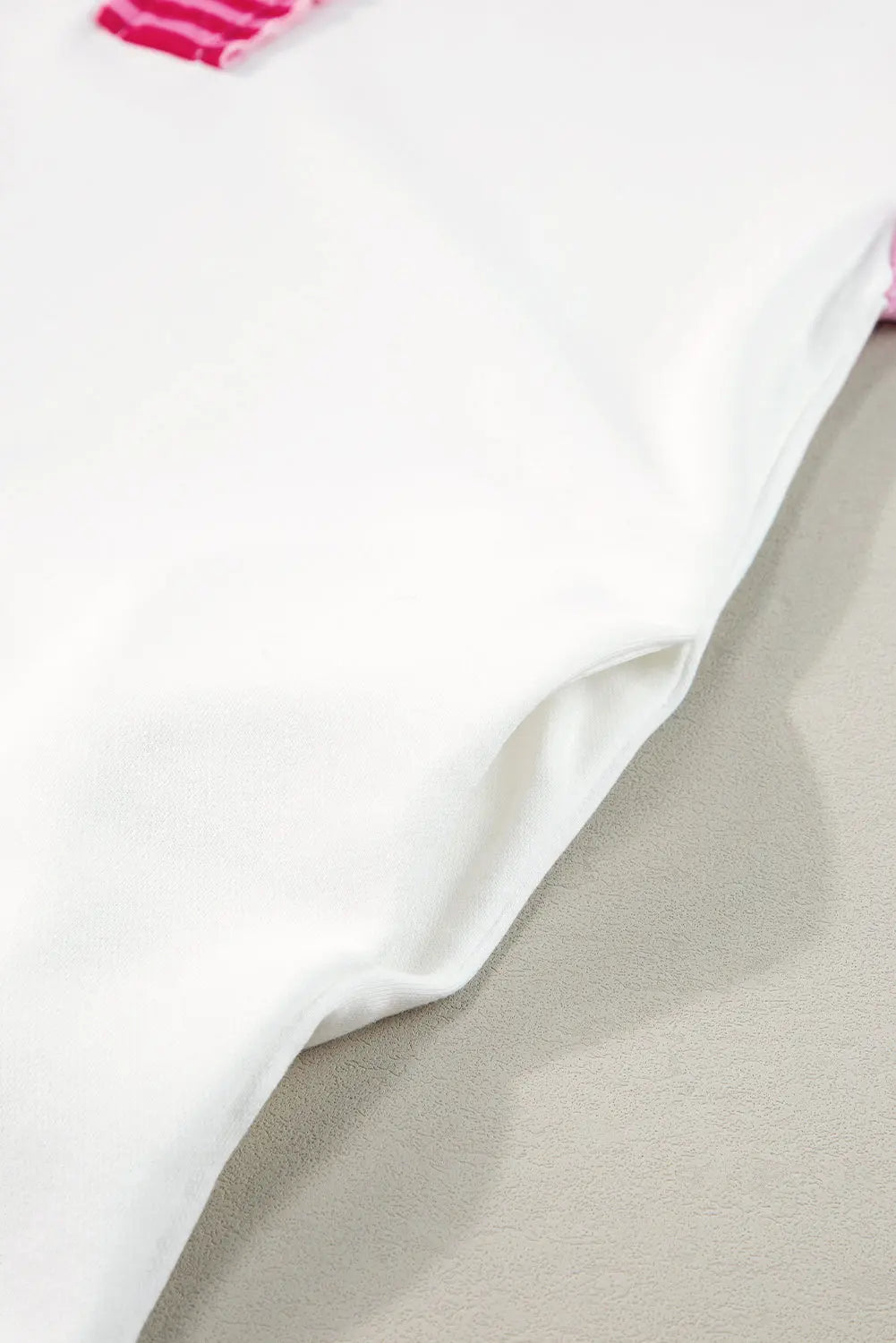 White Stripe Colorblock Patchwork Short Sleeve T Shirt Dress Markonline