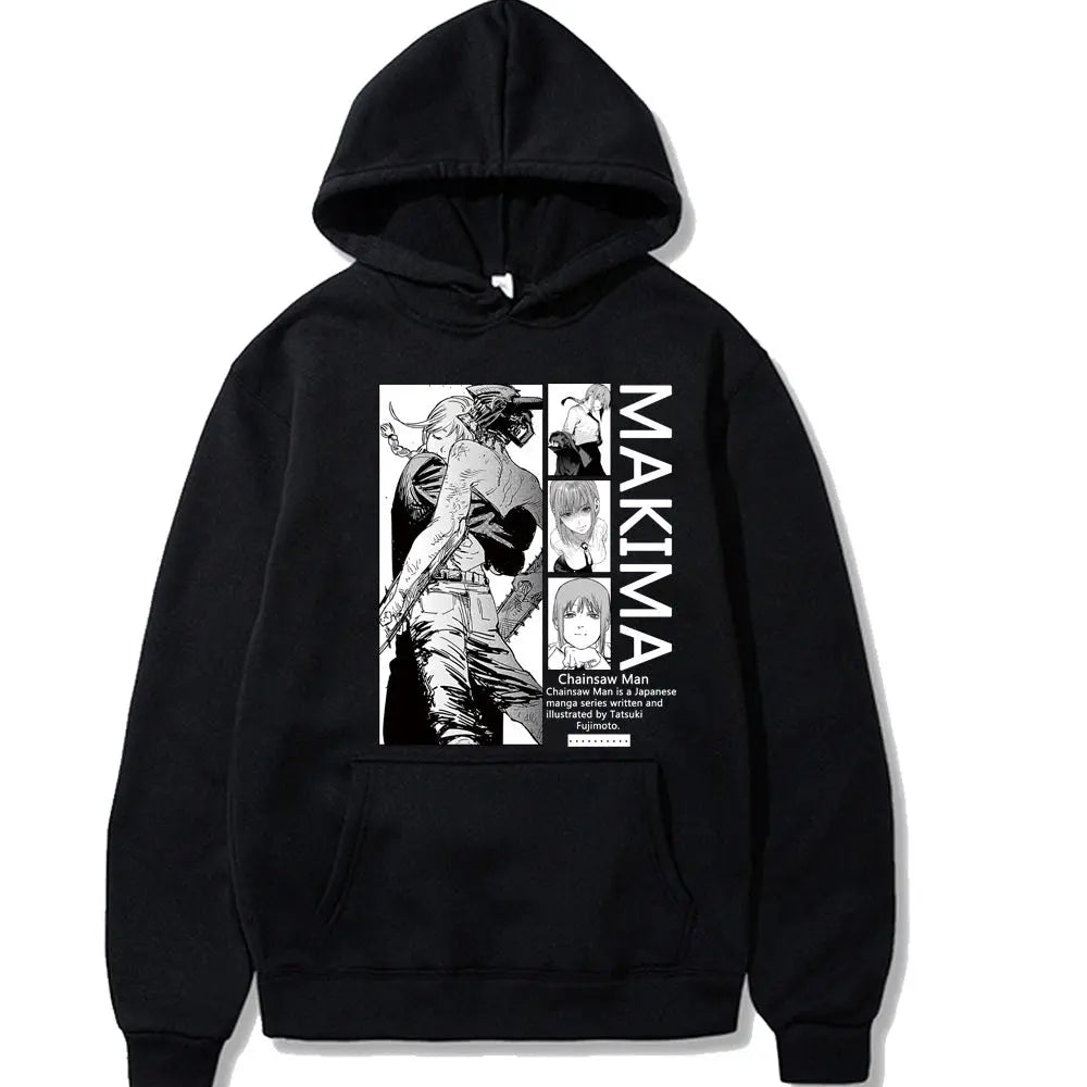 Chainsaw Man Printed Hoodie Sweatshirt