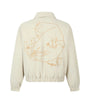 Embroidered corduroy cotton jacket for men eprolo