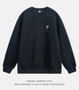 Embroidered round neck sweatshirt for men Markonline