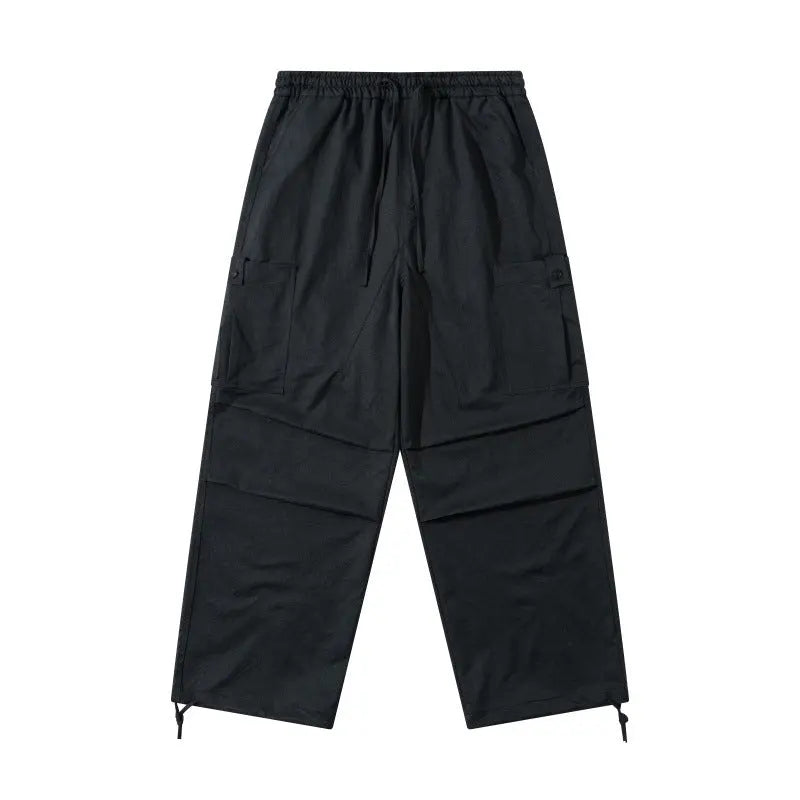 Multi-Pocket Cargo Pants Men  Loose Cuffed Paratrooper Pants Markonline