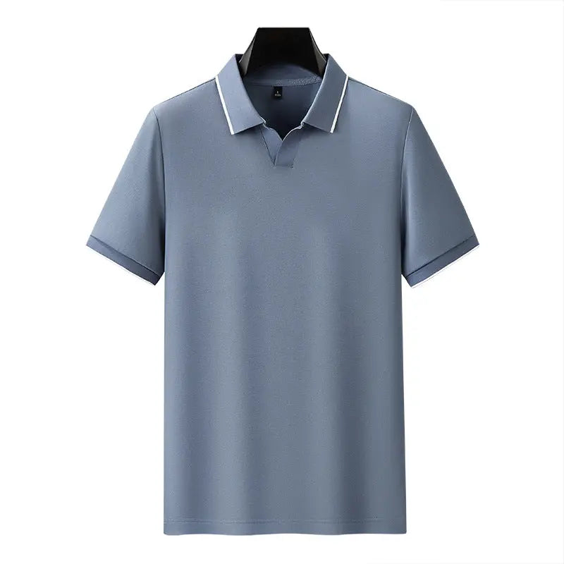 Men's Short Sleeve  Business Casual Top
