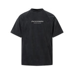 Retro washed T-shirt with short sleeves for men Markonline