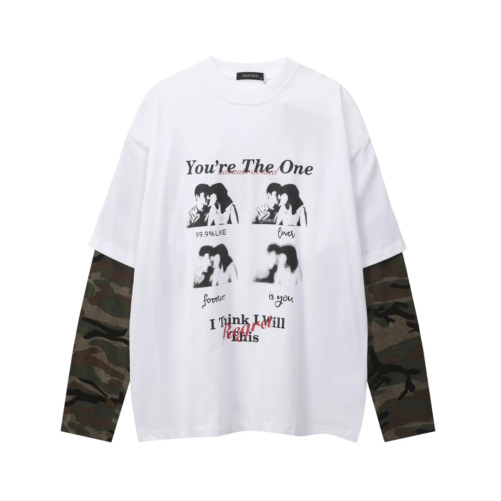 Camouflage fake two hoodies eprolo