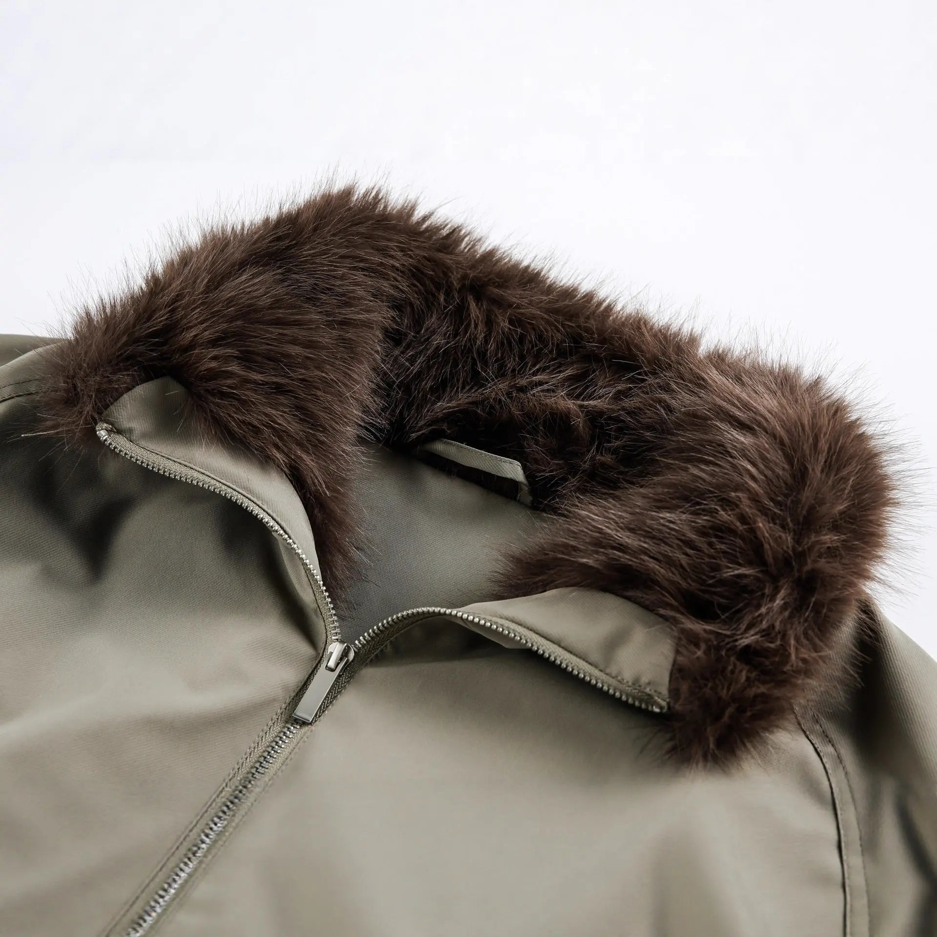 Hooded Parka with Large Pockets Down Jacket Coat eprolo