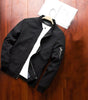Men's Bomber Zipper Jacket Male Casual Streetwear Hip Hop Slim Fit Pilot Coat Men Clothing Markonline