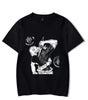 Anime Printed Streetwear Vintage Washed T-shirt Men Harajuku Markonline