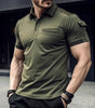 Polo pocket men's muscle sports polo shirt Markonline