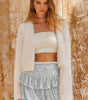 Sexy Beaded Skirt with Sequins and Pleats - Pure Color Short Skirt for Women Markonline