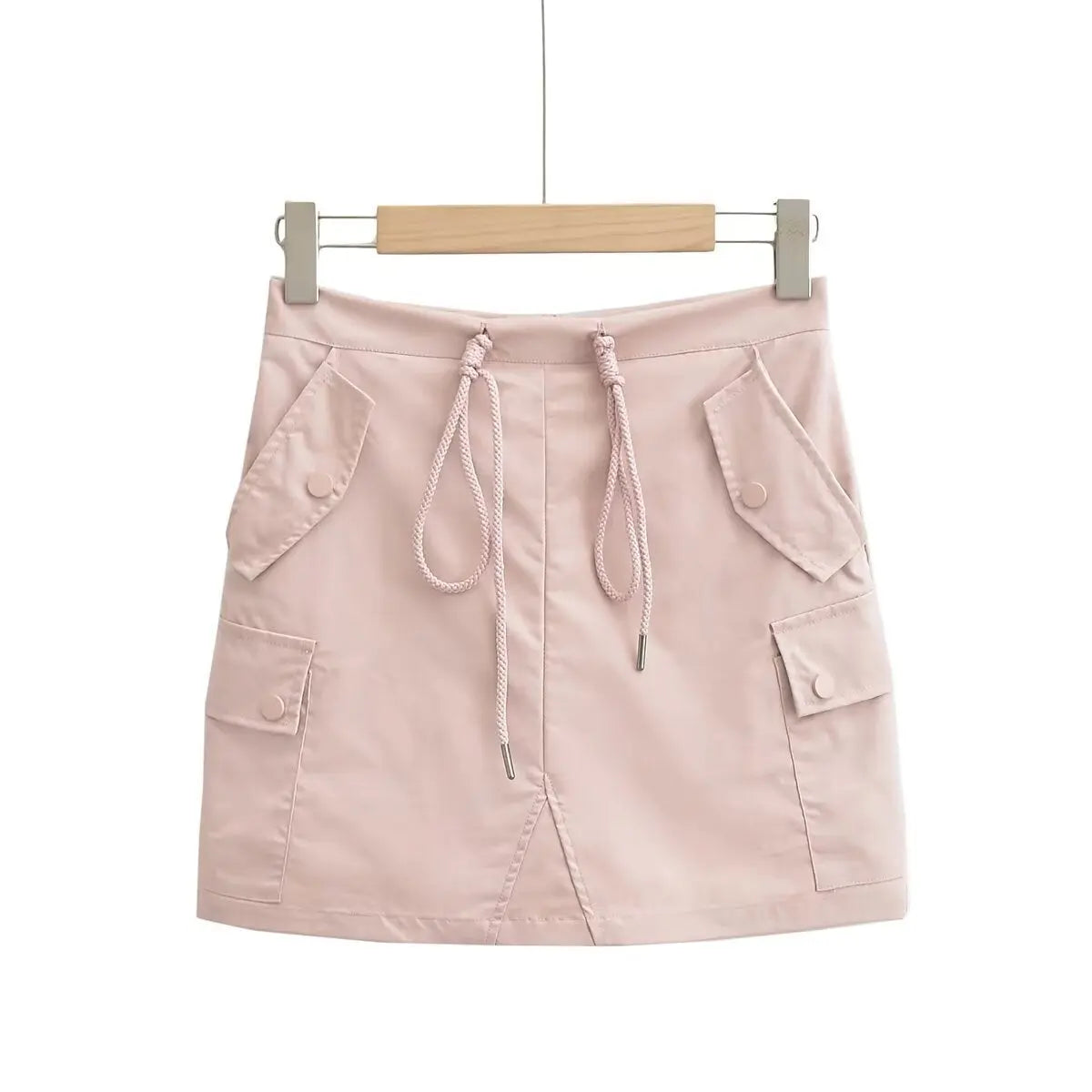 Drawstring pocket skirt for women eprolo