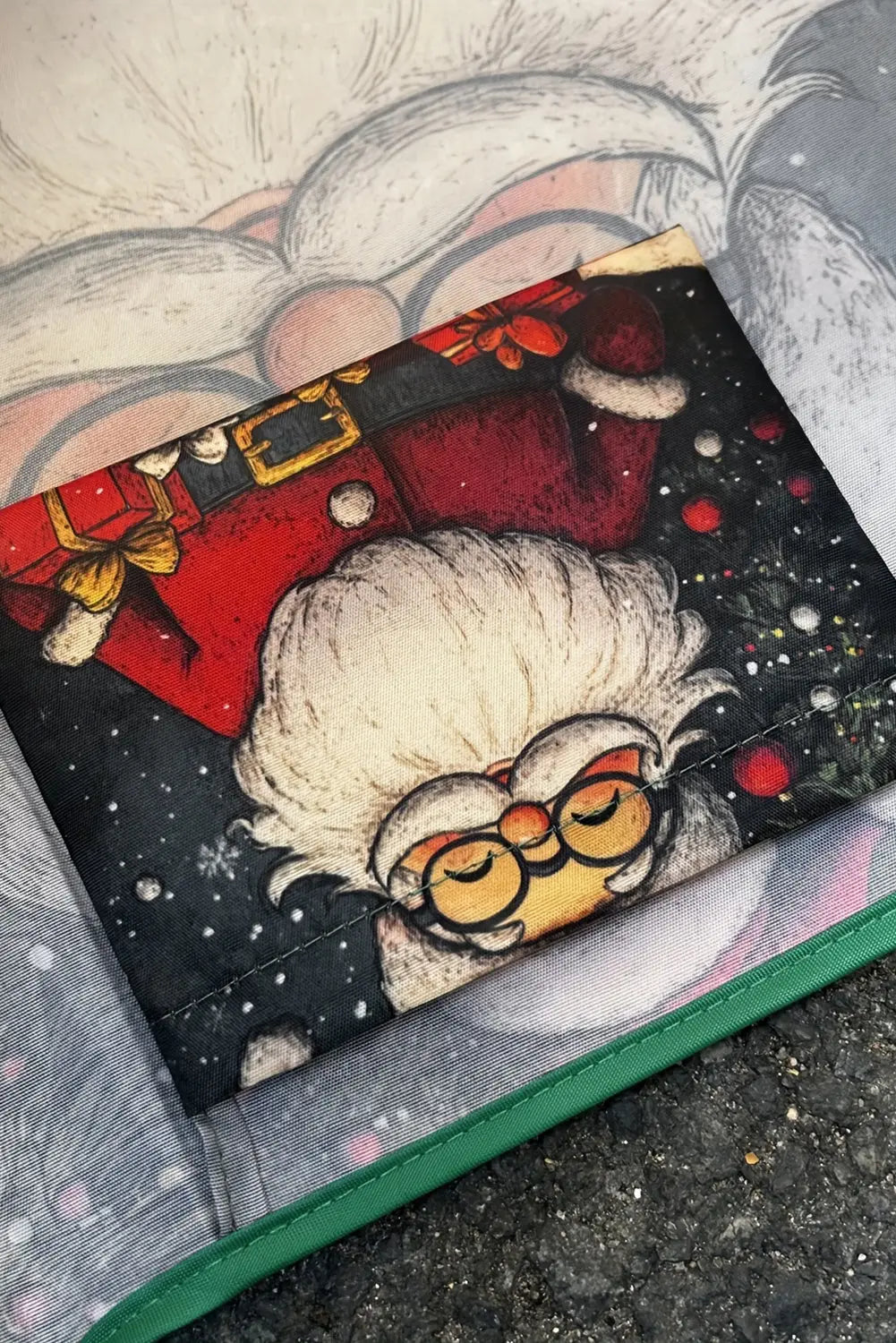 Bluing Large Foldable Christmas Holiday Reusable Oxford Bag Dear-Lover Dropshipping