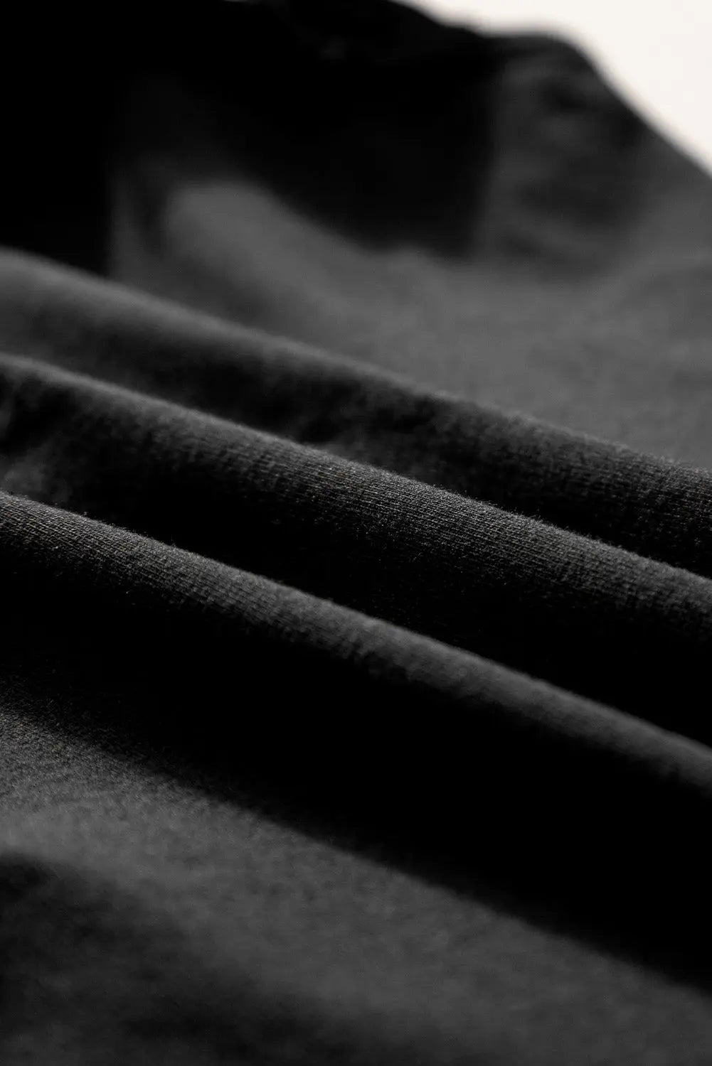 Black Ruffled Wide Straps Slim Tank Top Markonline