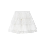 Lace cake short skirt for women eprolo