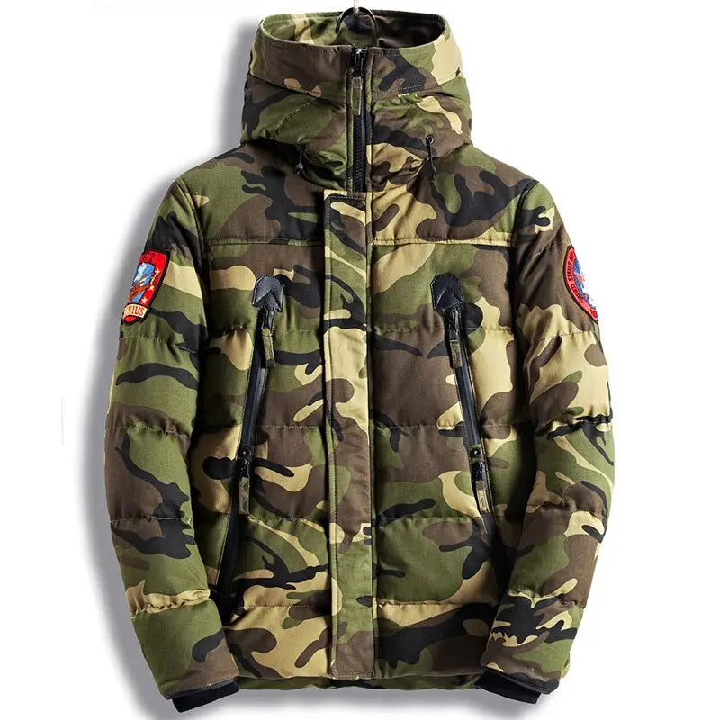 Hot Sale Winter Jacket Men Thicken Cotton Camouflage Parka Hiphop Chaquetas Hombre Mens Casual Streetwear Outerwear Hooded Coats Markonline