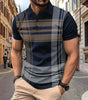 POLO printed striped men's sports polo shirt Markonline