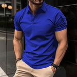 Polo shirt with collar buttons arm pockets sports polo shirt Markonline