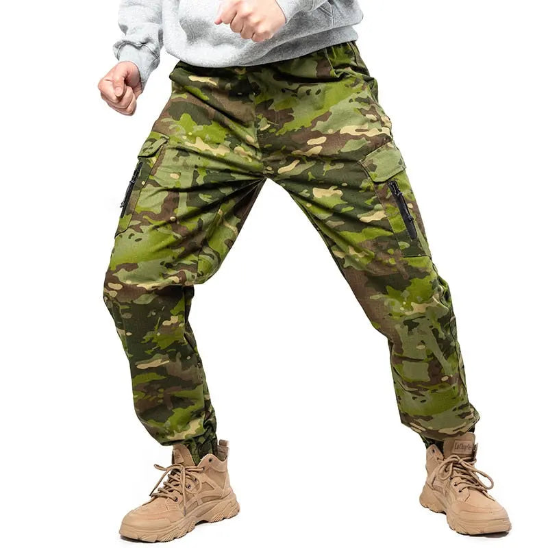 Mege Brand Men Fashion Streetwear Casual Camouflage Jogger Pants Tactical Military Trousers Men Cargo Pants for Droppshipping Markonline