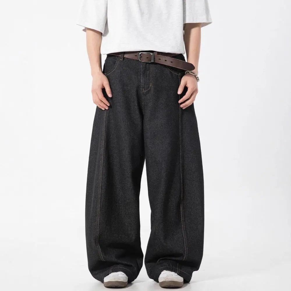 Loose semi elastic jeans for men eprolo