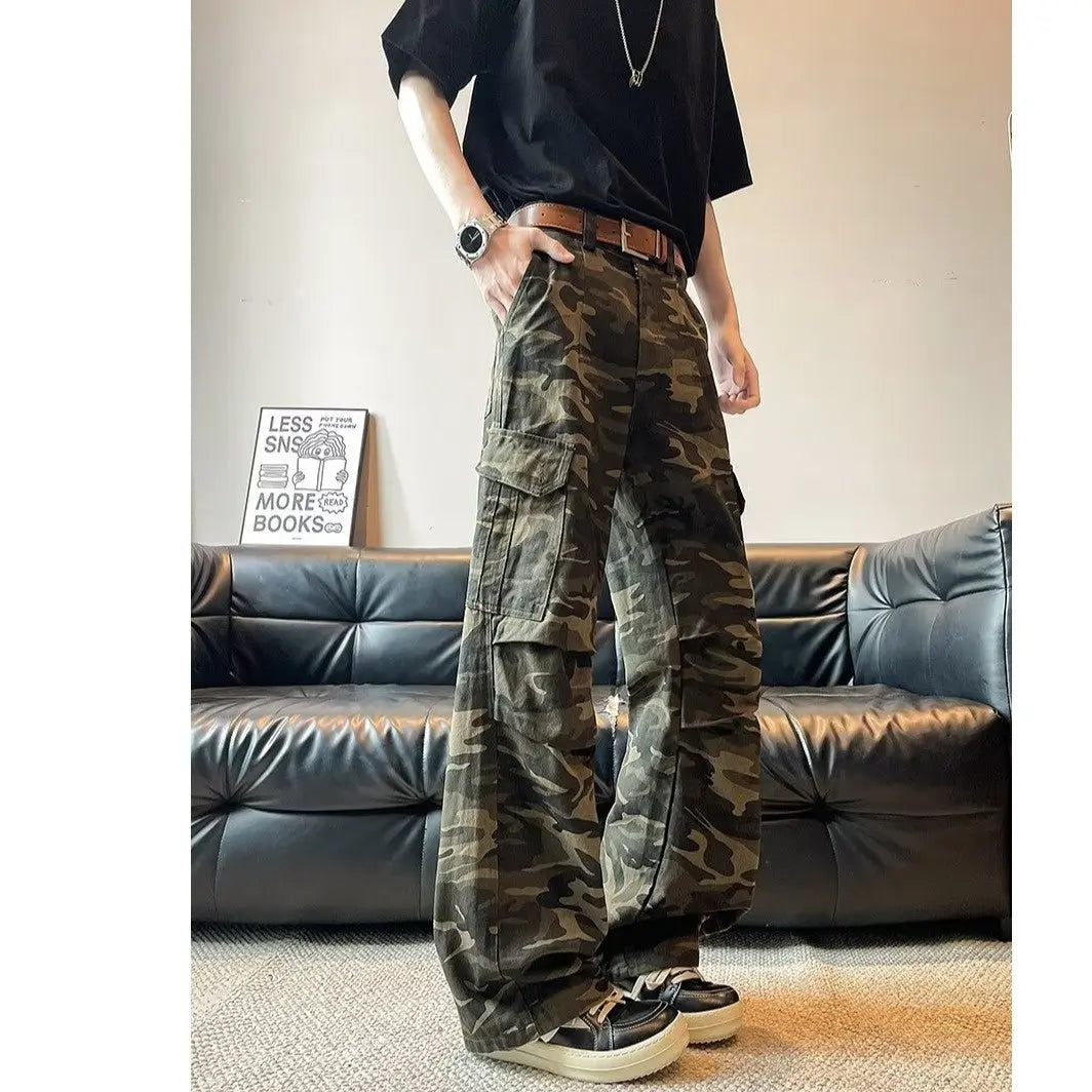 Camouflage work pants for men in spring and autumn Markonline