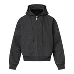 Diamond patterned jacket with zipper sweatshirt for men Markonline