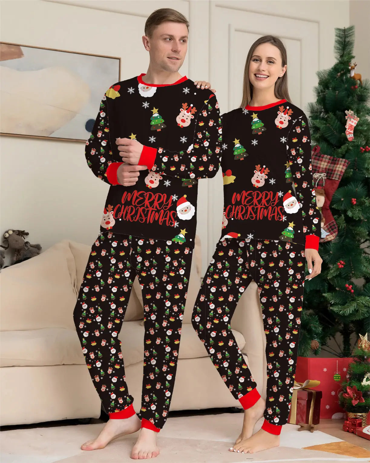 Family Christmas Matching Pajamas Set Christmas Pajamas For Family Christmas PJS Xmas Sleepwear Markonline