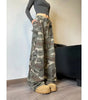 Retro camouflage workwear jeans for men Markonline