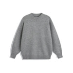Muted Color Knit Sweater for Men and Women, Autumn Winter Casual Loose Fit Youth Style Couple's Knitwear Markonline