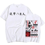 Japan Anime Attack on Titan T Shirt Men Shingeki No Kyojin E Markonline