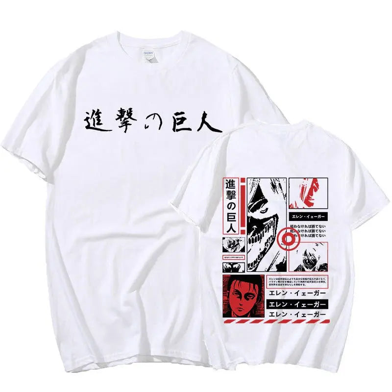 Japan Anime Attack on Titan T Shirt Men Shingeki No Kyojin E Markonline