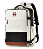 Color Block Multi-Pockets Backpack Bag Markonline