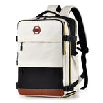 Color Block Multi-Pockets Backpack Bag Markonline