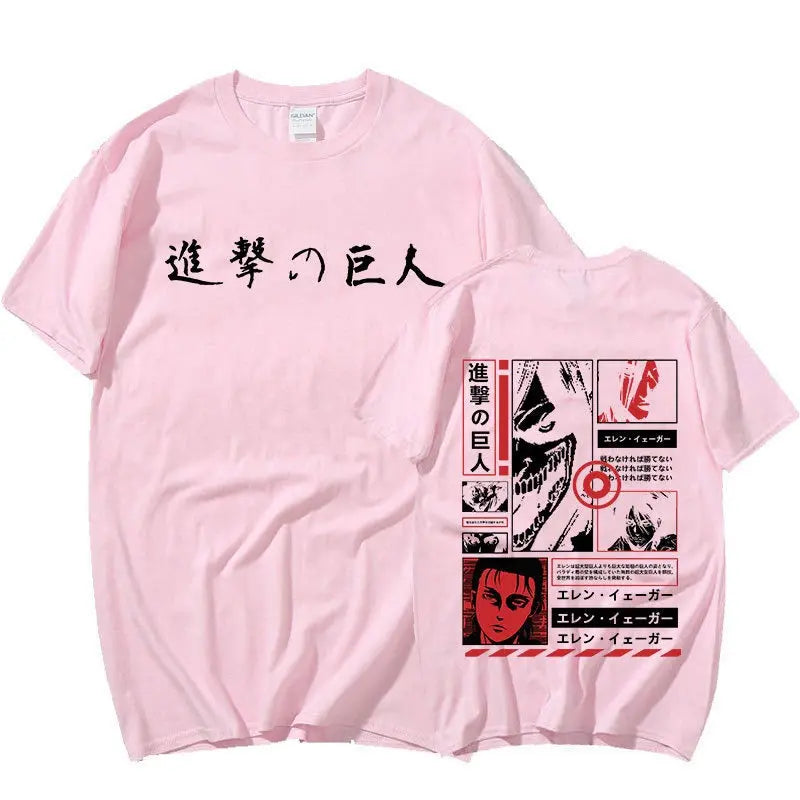 Japan Anime Attack on Titan T Shirt Men Shingeki No Kyojin E Markonline
