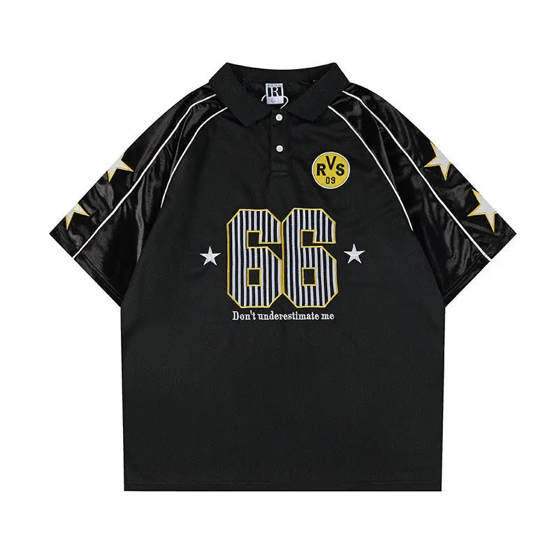 Mesh Breathable  Hoodie Polo Shirt Men's Training Suit Markonline