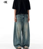 Jeans for Men and Women Loose Fit Casual Wide Leg Pants Markonline