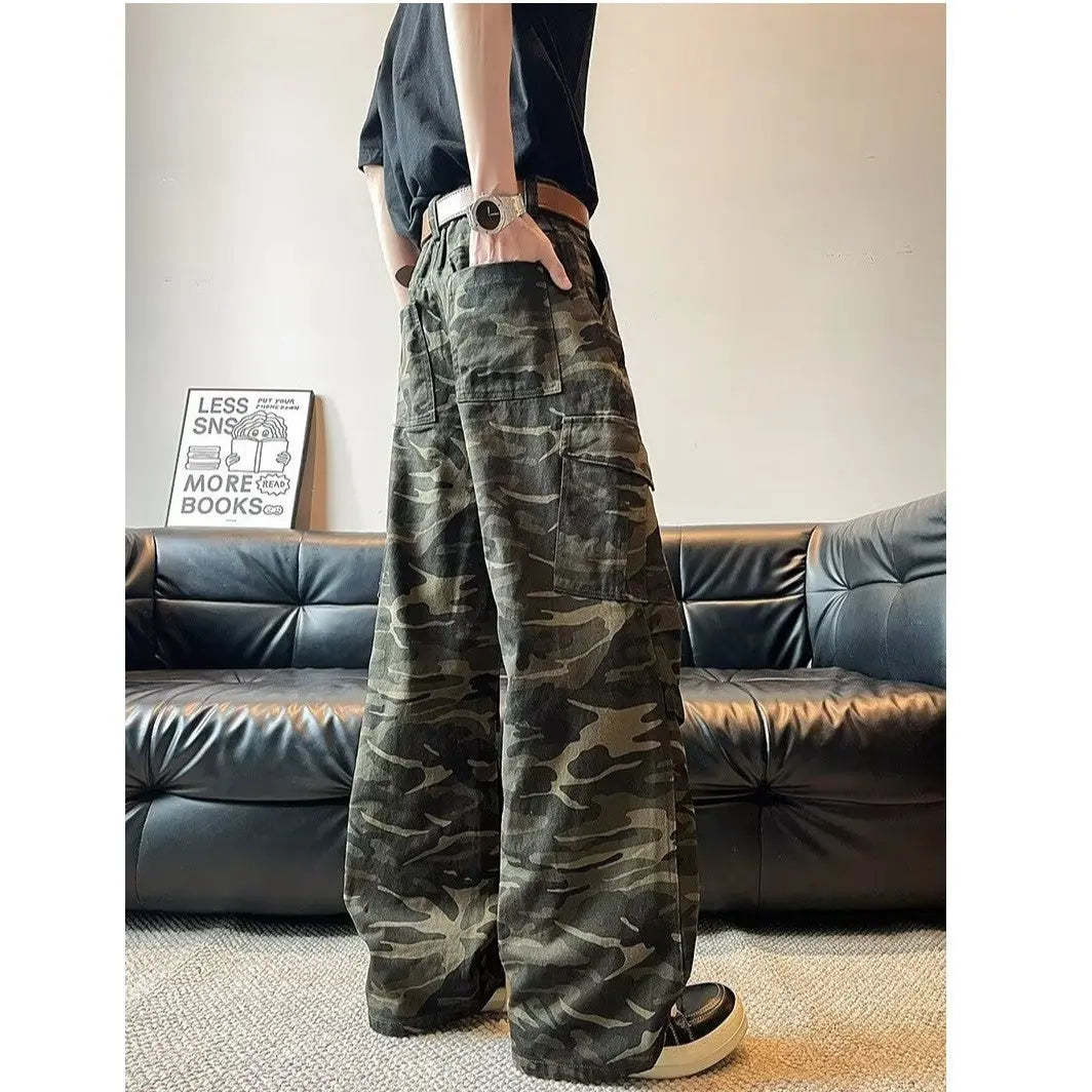 Camouflage work pants for men in spring and autumn Markonline