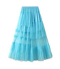 Cake skirt design irregular half skirt dreamy mesh skirt for women eprolo