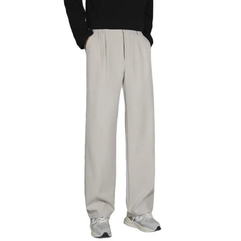 High street black casual suit pants for men Markonline