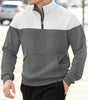 Zipper long sleeved polo shirt for men Markonline