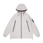 Hooded Waterproof Windproof Jacket Loose Coat eprolo