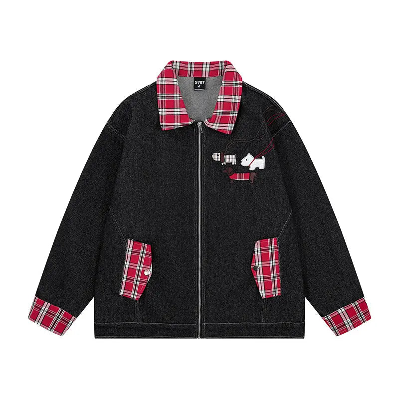 Checkered fake two coats Markonline