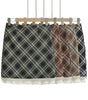 Plaid skirt for women eprolo
