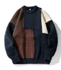 Color block splicing sweater for men Markonline
