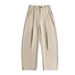 Simple solid color casual pants for men loose pants Markonline
