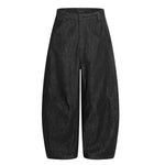 Black Tapered Jeans for Men and Women Casual Wide-Leg Long Pants Markonline