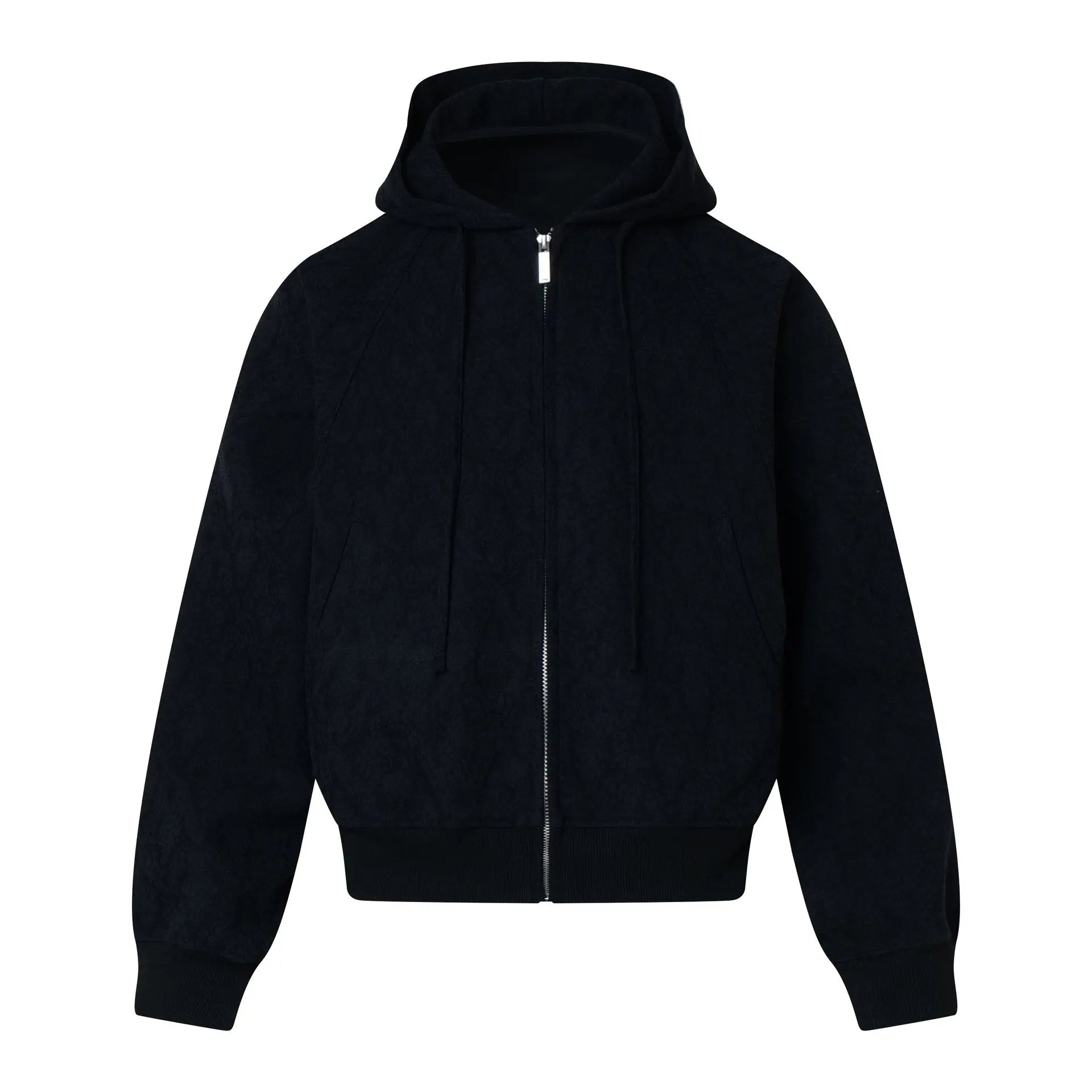 Diamond patterned jacket with zipper sweatshirt for men Markonline