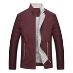 Leisure business men jacket zipper coat Markonline